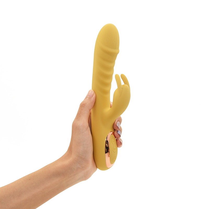 Фабричка цена Big Rabbit Dildo Thrusting Vibrator Sex toy for Women 10 фреквентни вибрации